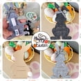 thumbnail image 5 of 8 Pcs Easter Bunny Money Holder for Cash, Easter Gifts, Bunny Money Card Holder, Cute Basket Stuffers Decoration for Holiday Party Keepsake (Brown), 5 of 7