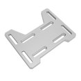 thumbnail image 2 of Motor Engine Mount Adapter Bracket Plate 7075 Billet Aluminum High Hardness for Small 4 Stroke Engines Silver, 2 of 9