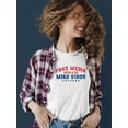 thumbnail image 2 of Fake Media - Mind Virus Tee T-shirt Women's, 2 of 4