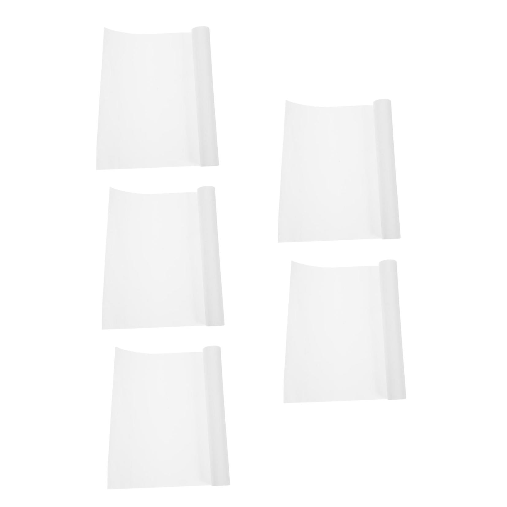 Hemoton 5-Pack Thermal Paper Rolls for Portable A4 Thermal Printers, Quick-Dry Blank Sheets Perfect for Fast, Efficient Printing in Various Settings