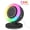 Black, variant on Charging Station, Bluetooth Speaker, 3 in 1 Wireless Charger for iPhone 17e 17 16 15 14 13 12 Series, Phone Stand for Samsung Series, with RGB light, Perfect Gift for Family Party, Black