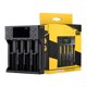 thumbnail image 1 of LII-S4 Cargador de batería LCD 4 ranuras para 26650 21700 18350 AA AA Batería de litio NiM MABOTO  Adaptador de carga, 1 of 6