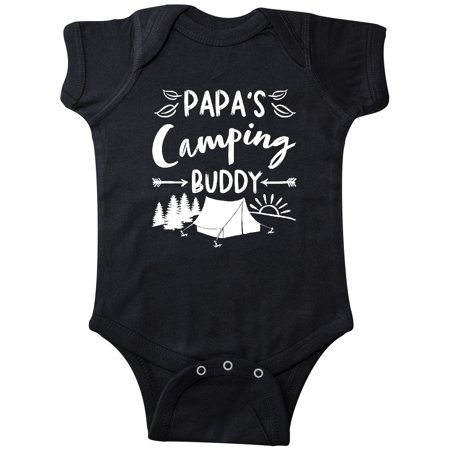 

Inktastic Papas Camping Buddy Gift Baby Boy or Baby Girl Bodysuit