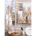 thumbnail image 2 of Pink Flowers Kitchen Dish Towels for Drying Dishes Set of 4, Spring Floral Daisy Farmhouse Pastoral Botanical Waffle Weave Microfiber Hand Tea Bathroom Towels Quick Dry & Absorbent Towel 15.7x23.6, 2 of 7