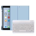 thumbnail image 1 of Étui en Silicone avec Clavier Français AZERTY Intégré Bluetooth pour iPad 10.2, 1 of 4