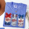thumbnail image 3 of Dr Pepper Patriotic T-Shirt, 4th of July Soda Tee, Soda Lover Shirt, Gift For Her, 3 of 6