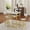 White, variant on Yardi Yarda 3-Piece Set of Square Bar Counter with Backrest and Partition, Bar Table and 2 Bar Stools for Indoor, White+Golden