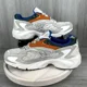thumbnail image 2 of New Balance 725 Gray Reflection Orange White Mens 8.5 Sneakers ML725AP Shoes, 2 of 6