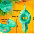 thumbnail image 2 of Inflable Dinosaurio Bebé Verde Salvavidas Flotador Asiento Modelo Verde, 2 of 4