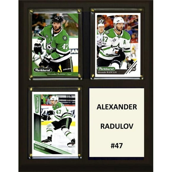 C&I Collectables 810RADULOV 8 x 10 in. NHL Alexander Radulov Dallas Stars Three Card Plaque
