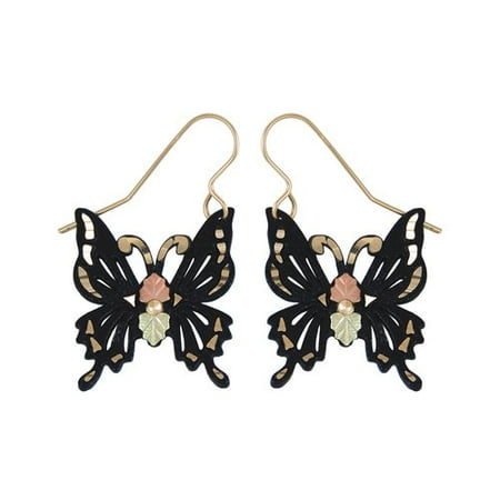 Black Hills Gold by Coleman Butterfly Earrings