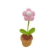 thumbnail image 1 of Ramo de Flores de Ganchillo Tejido a Mano Perfecl Flores Artificiales en Macetas para Adornos de Escritorio Rústicos Flor rosa, 1 of 8