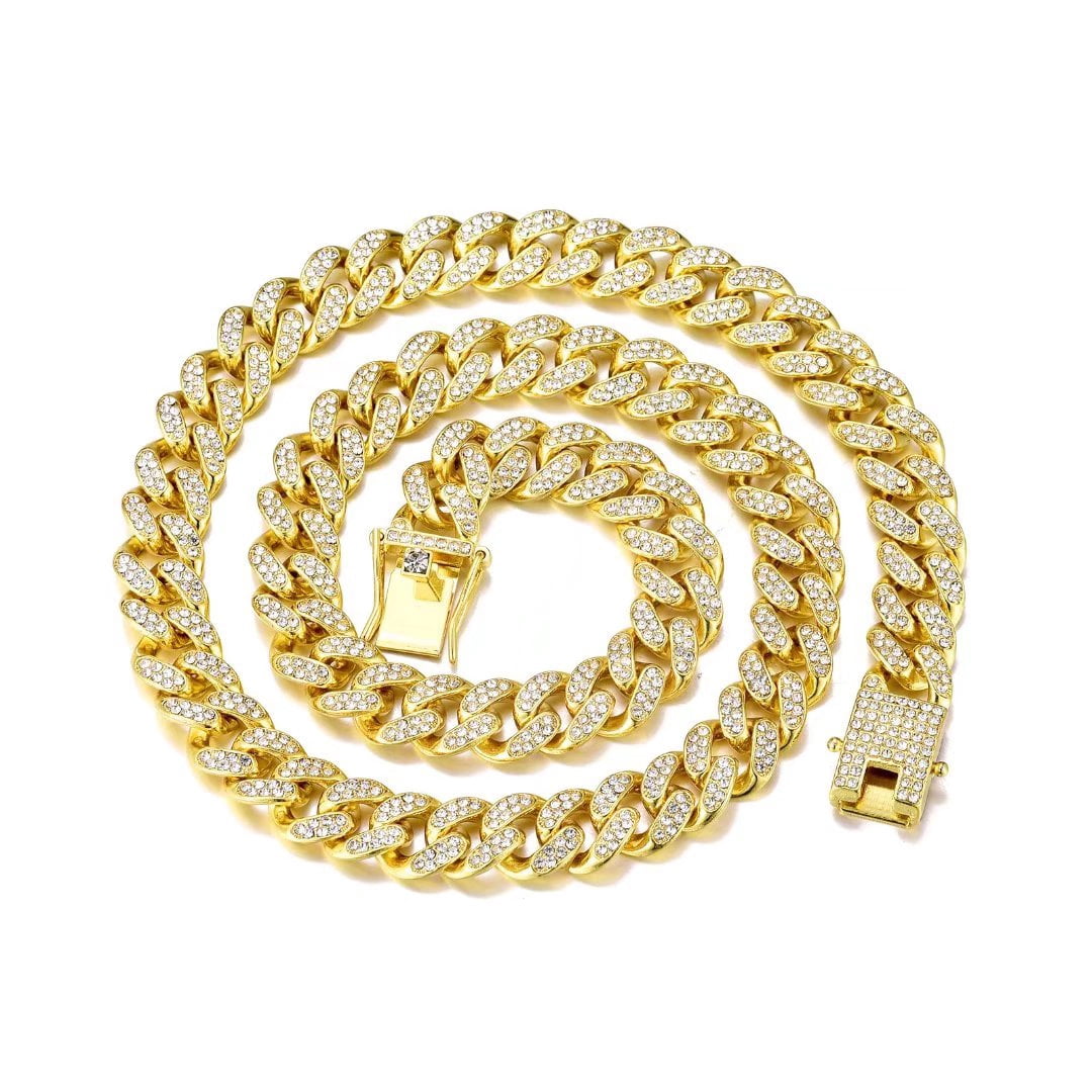 Iced Out Gold Mens Chains