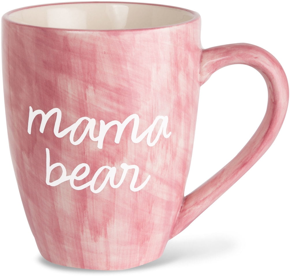 Pavilion - Mama Bear Pink Large 20 oz Ceramic Coffee Mug Tea Cup