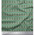 thumbnail image 1 of Soimoi Polyester Crepe Fabric Geometric Ethnic Print Fabric by Yard 52 Inch Wide, 1 of 3