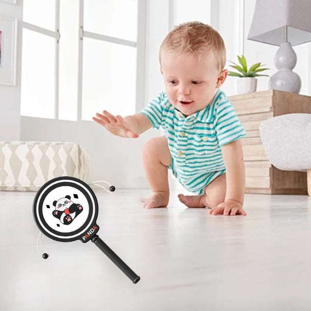 Agiferg Educational Toys Montessori Learning Toys, Multifunctional Infant Sensory Rattle Toy for Early Development Suitable for Babies 0-3 Months with Safe Material and Easily Grip
