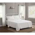 thumbnail image 5 of PEM America The Farmhouse by Rachel Ashwell Washed Cotton Sheet Set White - Twin, 5 of 5