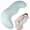 Cyan, variant on Body Pillows for Adults, Full Body Pillow for Side Sleepers, Long Body Pillow for Bed, Pea Pod Shape Long Pillow for Pregnancy Sleeping Full Body Support
