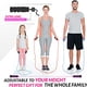 thumbnail image 4 of Cuerda de saltar ajustable para ejercicio: canto, cardio y entrenamiento de resistencia. MFZFUKR CPB-DE-SSW877-3, 4 of 5