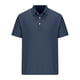 thumbnail image 1 of Camisetas Elvqul Caballero Azul Marino Casual Abotonada a Rayas Manga Corta Solapa Polo, 1 of 4