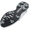 thumbnail image 4 of Under Armour Men's Charged Draw 2 Golf Shoes White Wide 11, 4 of 5