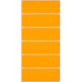 thumbnail image 2 of (2 pack) MACO 1" x 3" Orange Neon Rectangle Color-Coding Labels, 200 per Box, 2 of 3