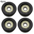 thumbnail image 1 of 4Pcs Rowing Machine Seat Wheels with Bearings Fitness Equipment Pulley, 1 of 9