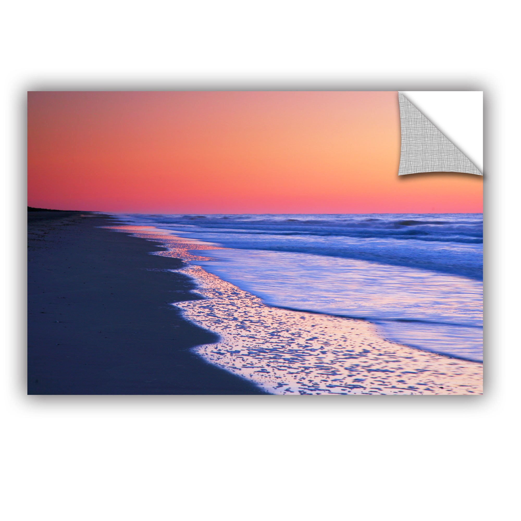 ArtAppealz Steve Ainsworth "Lavender Sea I" Removable Wall Art