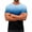 Dark Blue-2, variant on Abomasnow Men's Gradient Color T Shirt Short Sleeve Round Neck Tee Summer Tops S-3XL