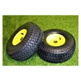 thumbnail image 3 of (Set of 2) 15x6.00-6 Tires & Wheels 4 Ply for Lawn & Garden Mower Turf Tires .75" Bearing ATW-003, 3 of 5