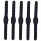 thumbnail image 5 of HOOWIFFY 5Ud Gancho De Silicona Negro Para Colgar Mascarilla Ajustable Y Flexible Para Deportes, 5 of 8