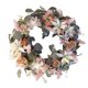 thumbnail image 4 of Corona suculenta,Guirnalda suculenta puerta delantera al aire libre artificial,Guirnalda de flores artificiales grandes Hojas de marco,Coronas para la puerta principal Primavera exterior Verano, 4 of 9