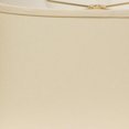 thumbnail image 3 of HomeRoots 470218 18 in. Throwback Oval No Slub Lampshade - Ivory, 3 of 5