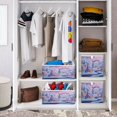 thumbnail image 6 of Foldable Fabric Storage Bin Home Cubes Clothing Organizer Bins Large Collapsible Box Basket for Home Organizer Whimsical Candyland Scene, 6 of 7