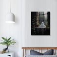 thumbnail image 3 of JRXY Cute Gothic Ghost Wall Art - Spooky Decoration for Room Decor - Canvas Wall Art & Ghost Poster 16x20 in, 3 of 4