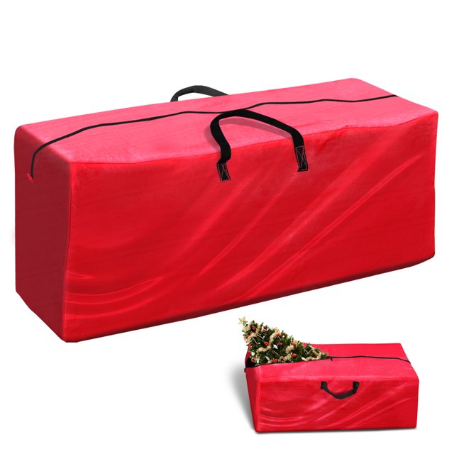 YardGrow Wide Opening Christmas Tree Storage BagFits Up to 9ft Tall Artificial Disassembled
