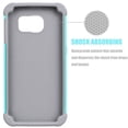thumbnail image 4 of Galaxy S6 Case, Samsung Galaxy S6 Case, [Black] Rugged Rubber Plastic Impact Defender Slim Hard Case Cover Shell For Samsung Galaxy S6 S VI G9200 GS6 All Carriers, 4 of 4