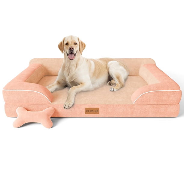 Cama para Perro CWAWZ Jumbo 114x89 cm Ortopédica con Gel Refrescante