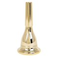 thumbnail image 3 of Tuba Mouthpiece Solid Construction Plated Musical Instrument Gold, 3 of 5