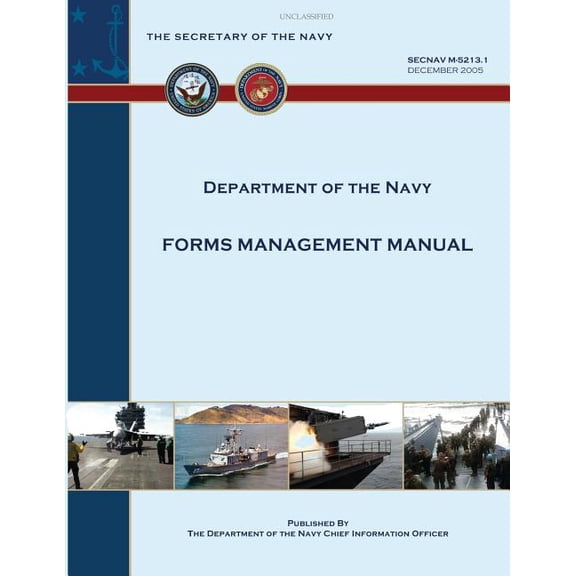 Forms Management Manual: SecNav M-5213.1 (Paperback)