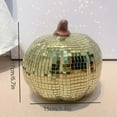 thumbnail image 1 of ShinYu Pumpkin Vintage Halloween Pumpkin Ornament Reflective Mirror Lens Pumpkin, 1 of 1