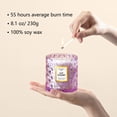 thumbnail image 2 of Chloefu LAN Lilac Blossoms Scented Candle, Highly Floral Fragranced Candles, Natural Soy Wax Candles Gift, Gifts for Women, 55 Hours Long Burning, Home Decorative, 230g, 2 of 7