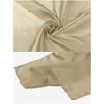thumbnail image 4 of INSPIRE CHIC Women's Solid Satin Scarves 20" Small Square Neck Scarf Neckerchief Khaki 19.7x19.7''(LxW), 4 of 5