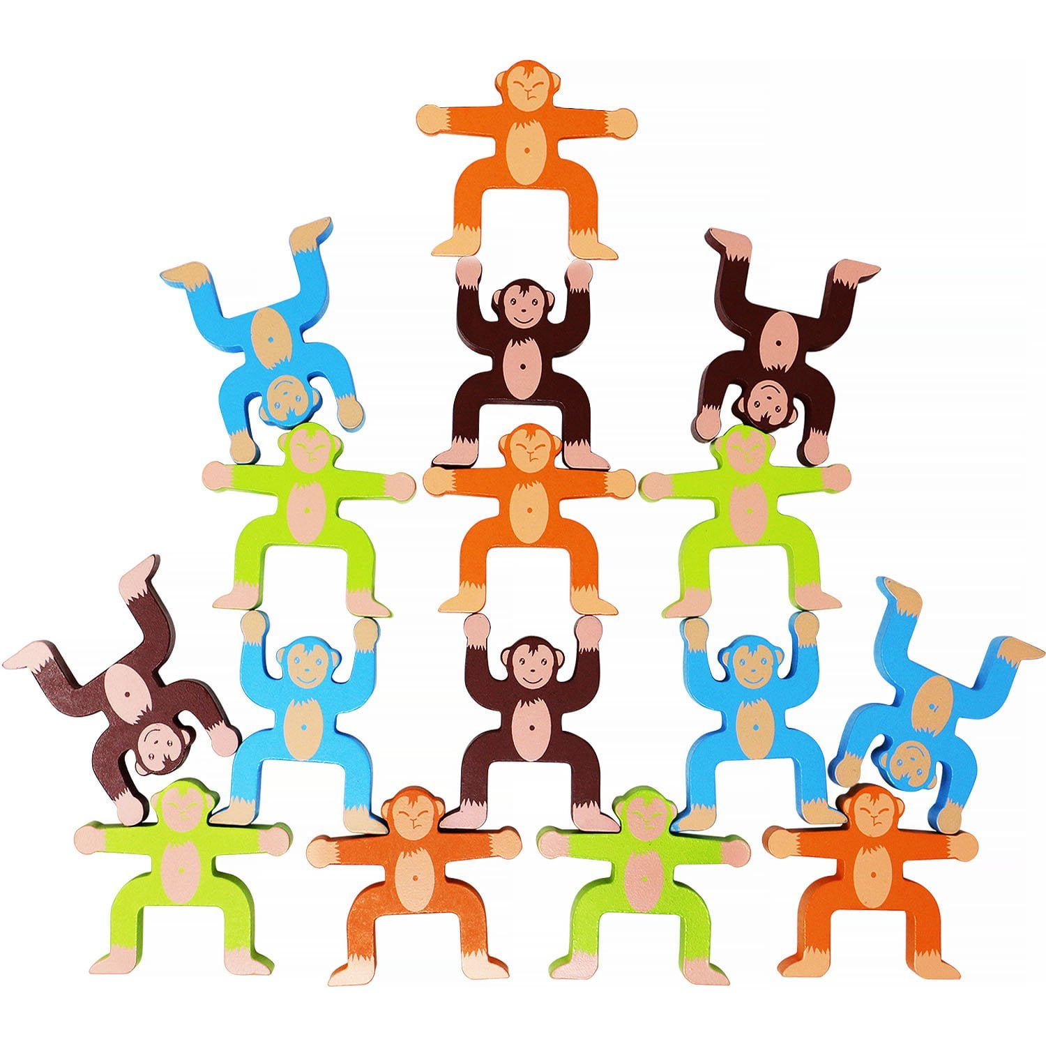 monkey stacking toy