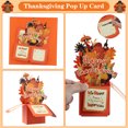 thumbnail image 5 of WaaHome Thanksgiving Turkey Pop Up Card for Kids Happy Thanksgiving Gifts Greeting Cards Fall Pumpkin Thank You Cards with Envelope&Note Card for Kids Adults Women Family Friends Autumn Party Favors, 5 of 6
