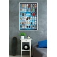 thumbnail image 2 of Star Wars: Saga - Figures Wall Poster, 22.375" x 34", Framed, 2 of 2