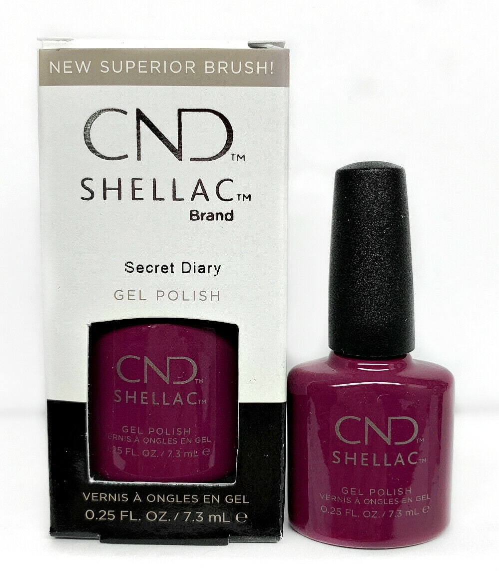 CND CND Shellac Gel Polish Treasured Moment Collection Secret Diary 0