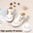 thumbnail image 4 of Toddler Little Girl Mary Jane Dress Shoes Ballet Flats for Girl Party School Shoes Bowknot Princess Shoes, 4 of 6