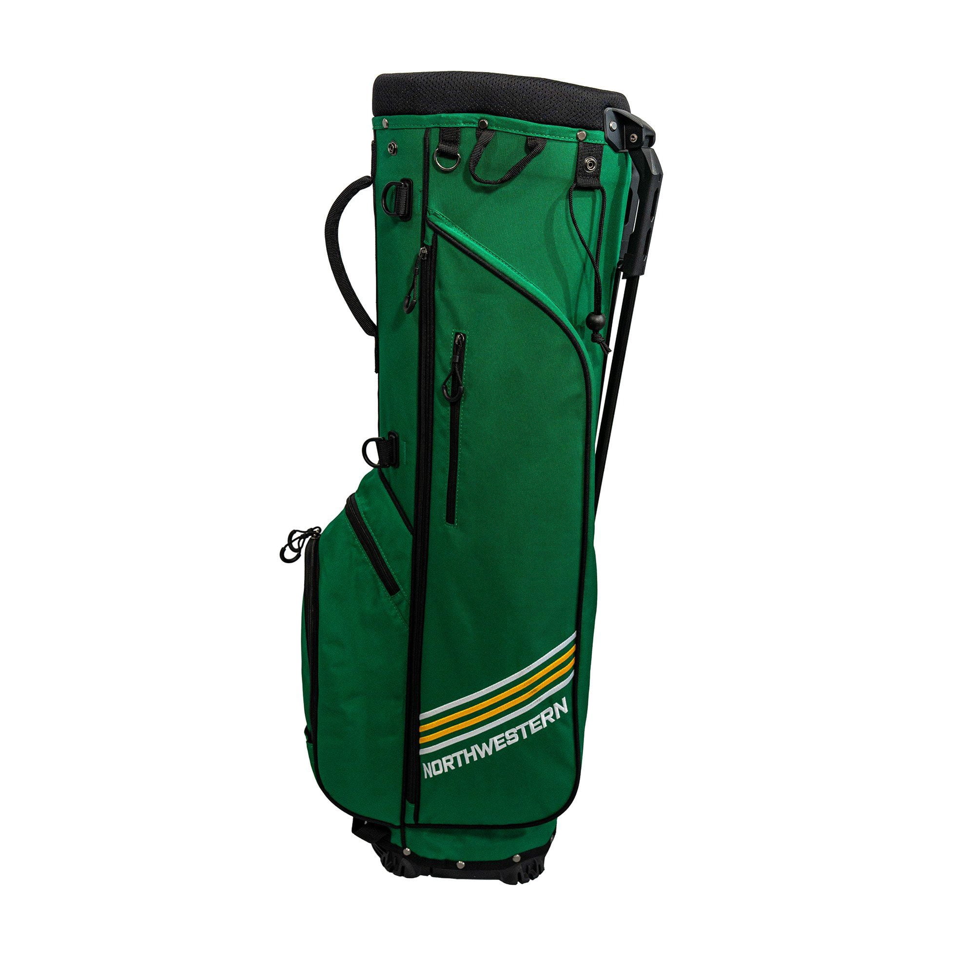 Northwestern Golf Thunderbird Golf Bag – Lightweight 4-Way Divider Stand Bag - Green