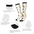 thumbnail image 4 of Saiise Bluey Funny Socks Men Women Boys Kids Adults Novelty Graphic Crew Tube Socks Crazy Design Casual Dress Socks for Sports,Running,Travel, 4 of 7
